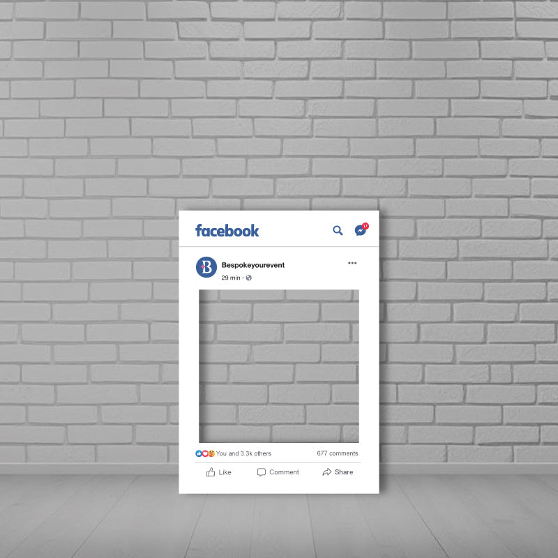 Personalised Facebook Selfie Frame