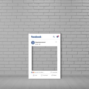 Personalised Facebook Selfie Frame