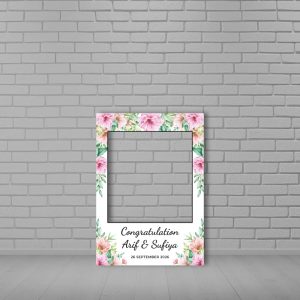 Personalised Wedding Selfie Frame