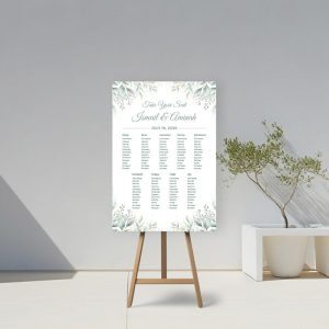 Wedding Seating Chart Board